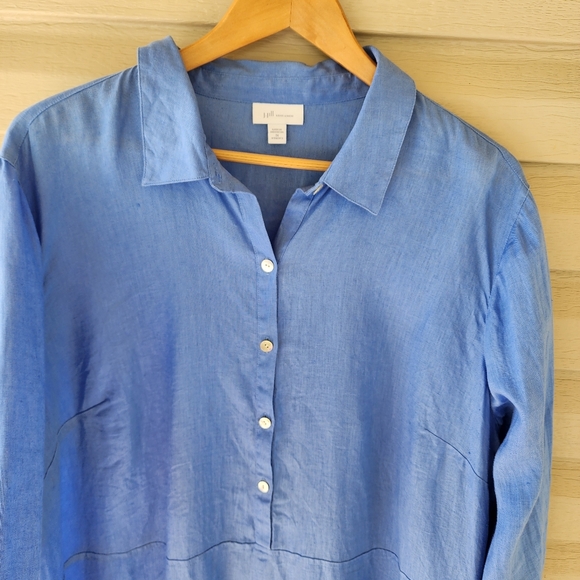 J. Jill 100% linen shirt tunic size 2X - Picture 5 of 10